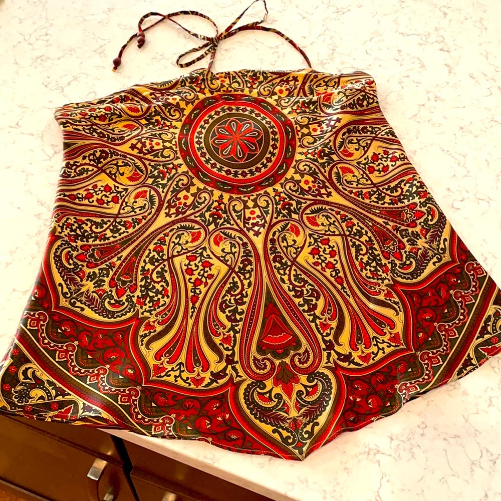 Halter top! Perfect for this time of year.